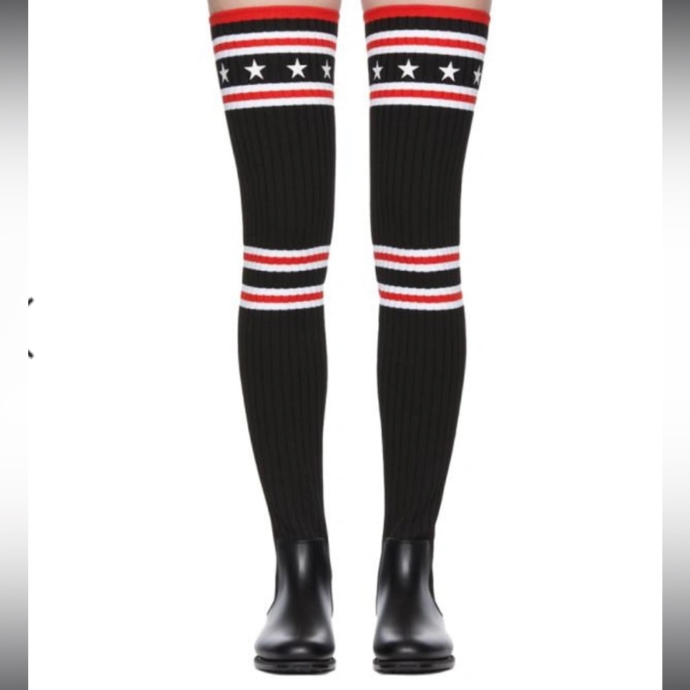 Authentic Givenchy Over Knee Sock Boot - Picture 4 of 9